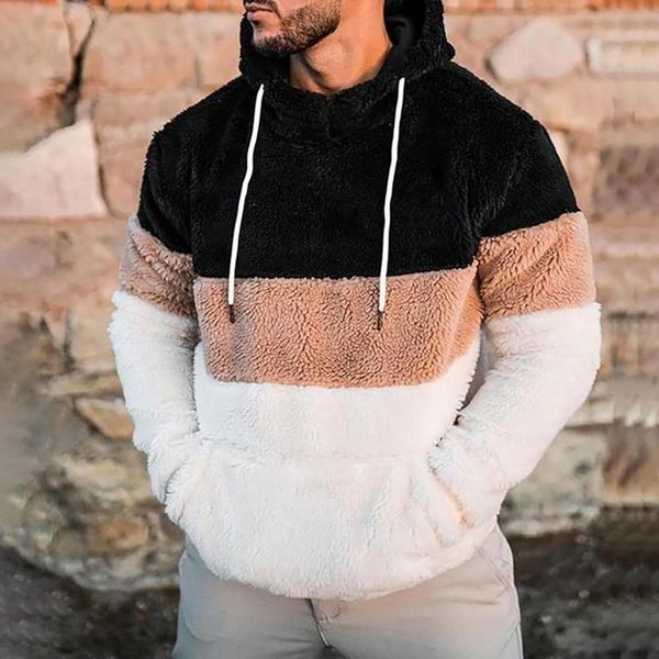 men's hoodies & sweatshirts women stylish double sided plush pullover long sleeve front pocket warm hooded sweatshirt outerwear autumn, Black
men's hoodies & sweatshirts women stylish double sided plush pullover long sleeve front pocket warm hooded sweatshirt outerwear autumn, Black