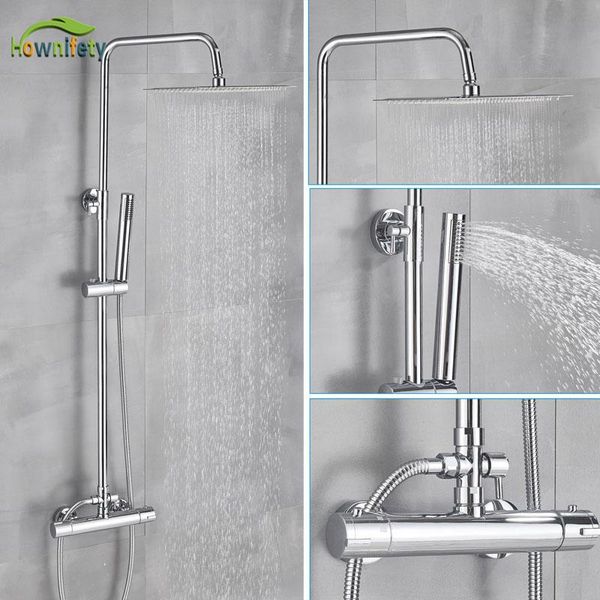 chrome thermostatic shower set bathroom 8/10 inh wall mounted adjustable liftable faucets sets
chrome thermostatic shower set bathroom 8/10 inh wall mounted adjustable liftable faucets sets