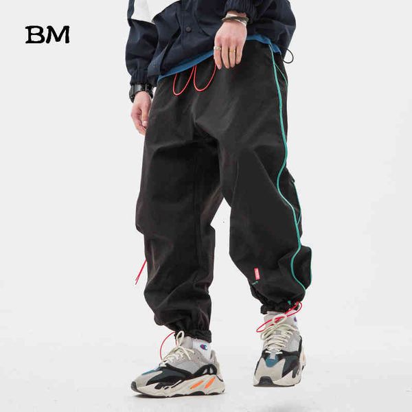 men's pants streetwear clothing running sweatpants men striped loose sport harem hip hop casual korean clothes fashion joggers tim, Black
men's pants streetwear clothing running sweatpants men striped loose sport harem hip hop casual korean clothes fashion joggers tim, Black