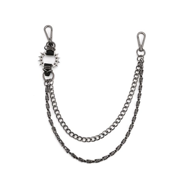 mens motorcycle wallet belt chain punk hiphop pant heavy gothic rock pants trousers jean wallet key mens waist key chain dr83, Silver
mens motorcycle wallet belt chain punk hiphop pant heavy gothic rock pants trousers jean wallet key mens waist key chain dr83, Silver