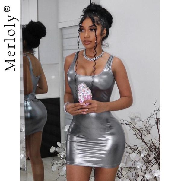 casual dresses 2021 summer pink sleeveless low-cut backless slim package hip silver dress bodycon elegant y2k, Black;gray
casual dresses 2021 summer pink sleeveless low-cut backless slim package hip silver dress bodycon elegant y2k, Black;gray