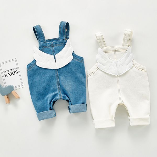 autumn baby sling pants korean cartoon wings denim trousers solid color fashion toddler children 210515, White
autumn baby sling pants korean cartoon wings denim trousers solid color fashion toddler children 210515, White