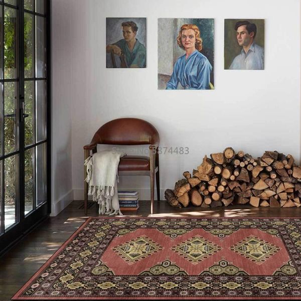 carpets fashion retro persian red-brown ethnic style living room bedroom bedside carpet floor mat customization
carpets fashion retro persian red-brown ethnic style living room bedroom bedside carpet floor mat customization