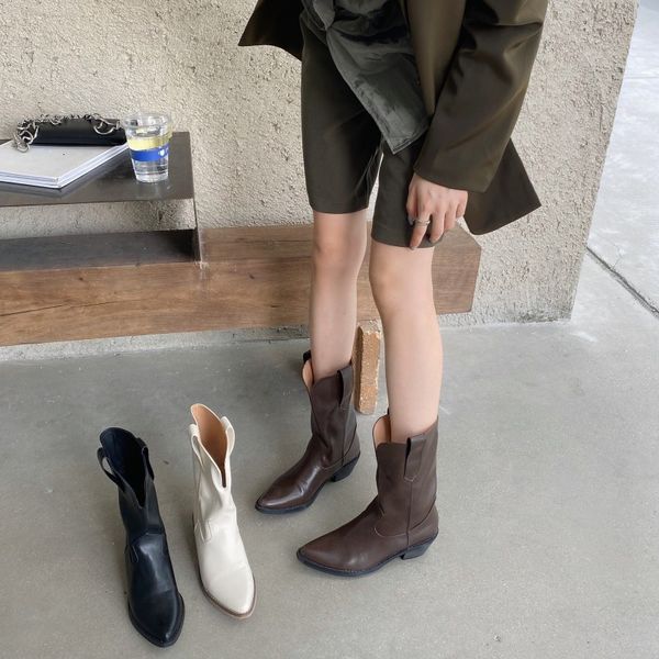 boots wood heel pointed toe mid-calf cowboy western women brand design slip on autumn riding 7j2c, Black
boots wood heel pointed toe mid-calf cowboy western women brand design slip on autumn riding 7j2c, Black