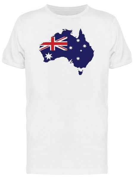 men's t-shirts australia map with flag men humor graphic novelty funny t-shirt, White;black
men's t-shirts australia map with flag men humor graphic novelty funny t-shirt, White;black