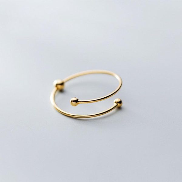 cluster rings solid 925 sterling silver for women teen girls beads simple open adjustable finger band korean cute jewelry 2021, Golden;silver
cluster rings solid 925 sterling silver for women teen girls beads simple open adjustable finger band korean cute jewelry 2021, Golden;silver
