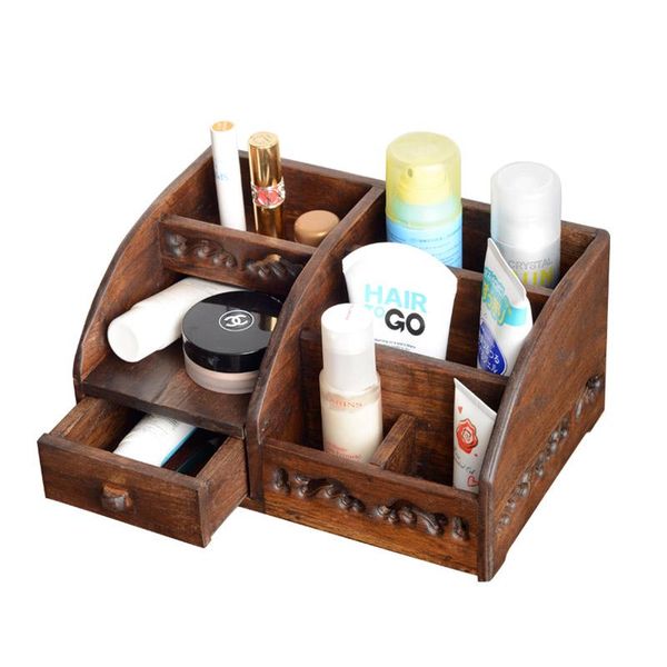 storage boxes & bins cosmetics box solid wood office desk dressing drawer lipstick finishing jewelry double deck
storage boxes & bins cosmetics box solid wood office desk dressing drawer lipstick finishing jewelry double deck