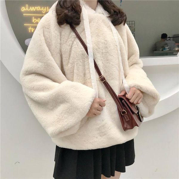 women's hoodies & sweatshirts winter plush cute pink white ulzzang harajuku japanese sweet casual female velvet warm cotton sweatshirt, Black
women's hoodies & sweatshirts winter plush cute pink white ulzzang harajuku japanese sweet casual female velvet warm cotton sweatshirt, Black