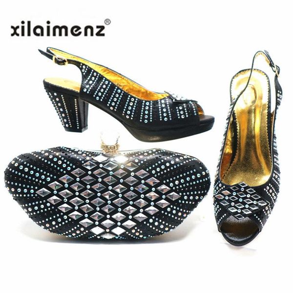 dress shoes black color low heel sandals and bag set african sets 2021 bags to match for evening party wedding
dress shoes black color low heel sandals and bag set african sets 2021 bags to match for evening party wedding
