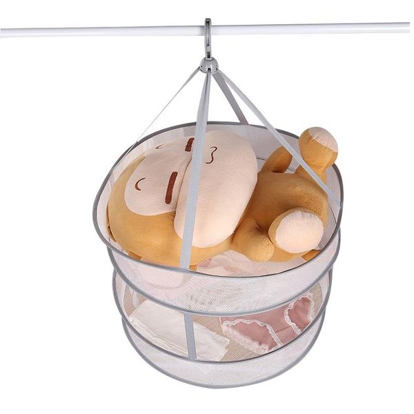 hangers & racks 2-tier collapsible hanging laundry rack multifunctional folding tiled portable mesh dryer foldable sweater
hangers & racks 2-tier collapsible hanging laundry rack multifunctional folding tiled portable mesh dryer foldable sweater