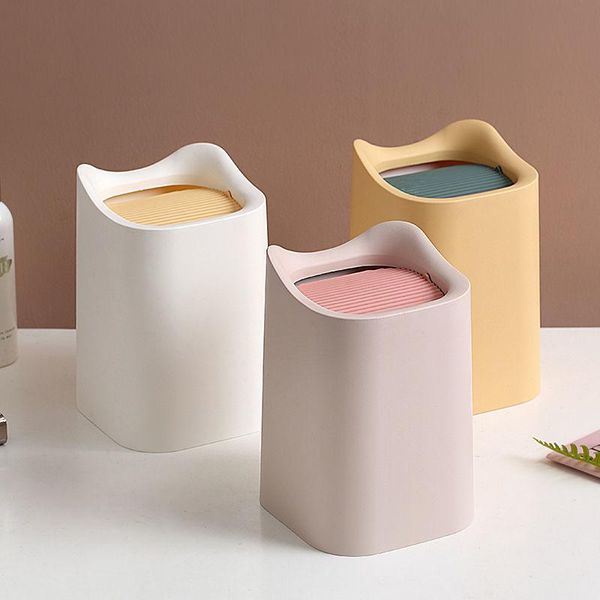 waste bins mini desktrash can office bedroom bedside creative shake lid storage bin
waste bins mini desktrash can office bedroom bedside creative shake lid storage bin