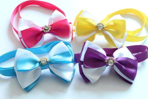 dog apparel 50pcs pet bow ties rhinestone ribbom bowties necktie bowtie collar accessories grooming supplies
dog apparel 50pcs pet bow ties rhinestone ribbom bowties necktie bowtie collar accessories grooming supplies