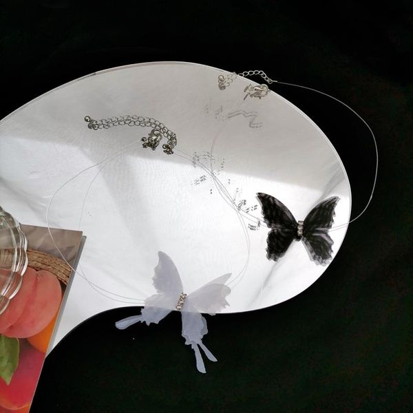 chokers korean summer fairy butterfly fish line pendant necklace girl's beauty diamond charm neck chain sweet bone jewelry 321, Golden;silver
chokers korean summer fairy butterfly fish line pendant necklace girl's beauty diamond charm neck chain sweet bone jewelry 321, Golden;silver