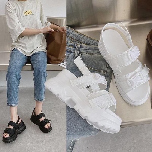 platform shoes women sandals wedge heels height increaming summer fashion women's 2021, Black
platform shoes women sandals wedge heels height increaming summer fashion women's 2021, Black