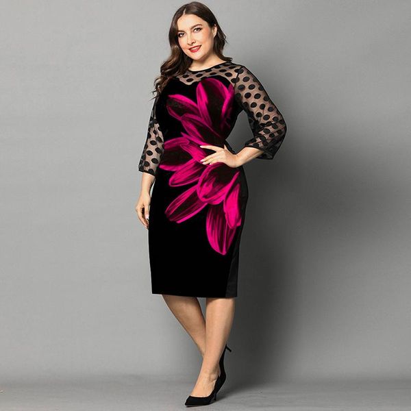 plus size summer dress 2021 fashion mesh sleeve bodycon women floral print party club night outfits office black dresses casual, Black;gray
plus size summer dress 2021 fashion mesh sleeve bodycon women floral print party club night outfits office black dresses casual, Black;gray
