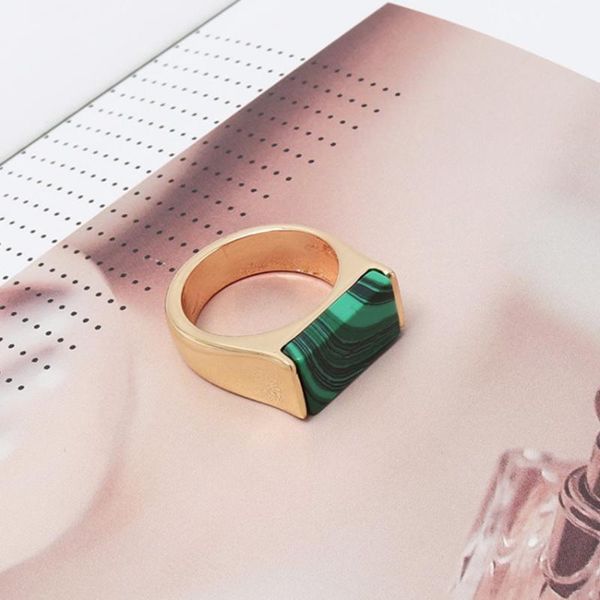 cluster rings light yellow gold color rectangle shape malachite stone finger ring for women green turquoises jewelry, Golden;silver
cluster rings light yellow gold color rectangle shape malachite stone finger ring for women green turquoises jewelry, Golden;silver