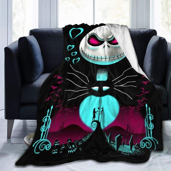 kids and adults camping blanket night-mare be-fore christms decorative bedspread throw blankets all season for couch sofa bed 
kids and adults camping blanket night-mare be-fore christms decorative bedspread throw blankets all season for couch sofa bed