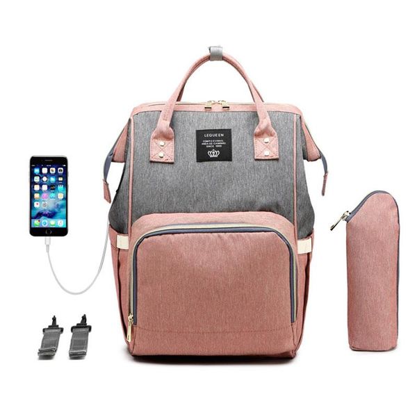 backpack updated lequeen diaper bag with stroller strap and usb interface maternity nappy changing for travel baby care
backpack updated lequeen diaper bag with stroller strap and usb interface maternity nappy changing for travel baby care