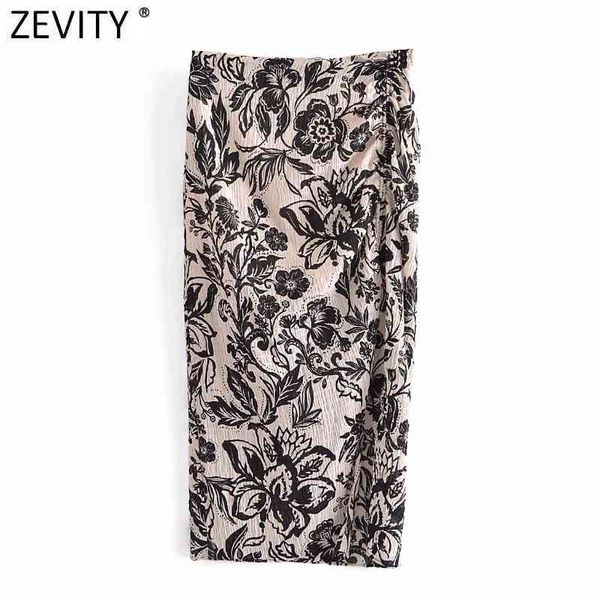 zevity women floral print pleated design split a line skirt faldas mujer femme side zipper casual slim summer vestido qun761 210419, Black
zevity women floral print pleated design split a line skirt faldas mujer femme side zipper casual slim summer vestido qun761 210419, Black
