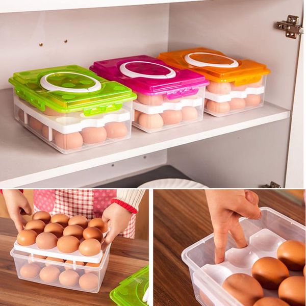 storage bottles & jars portable two layer 24 eggs boxes egg cases plastic food holder practical container carrier case
storage bottles & jars portable two layer 24 eggs boxes egg cases plastic food holder practical container carrier case