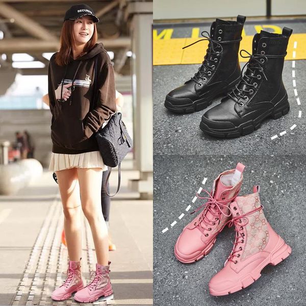 boots 2021 female genuine leather with denim british style breathable thin section short autumn desert, Black
boots 2021 female genuine leather with denim british style breathable thin section short autumn desert, Black