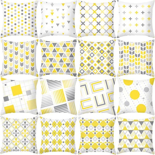 cushion/decorative pillow yellow grey striped geometric pillowcase polyester cushion cover 45x45 living room decoration throw pillows sofa n
cushion/decorative pillow yellow grey striped geometric pillowcase polyester cushion cover 45x45 living room decoration throw pillows sofa n