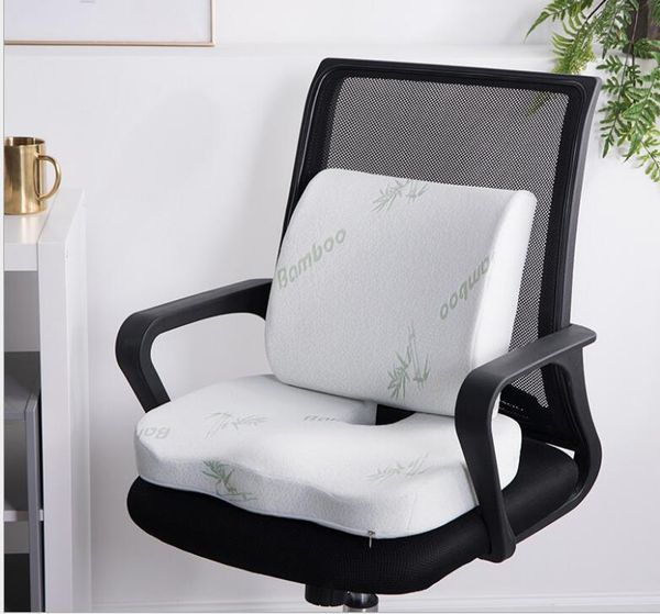 cushion/decorative pillow professional 2 in 1 bamboo fiber memory foam seat cushion back slow rebound waist support set for home office heal
cushion/decorative pillow professional 2 in 1 bamboo fiber memory foam seat cushion back slow rebound waist support set for home office heal
