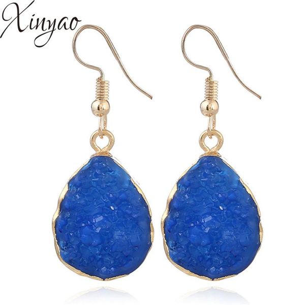 dangle & chandelier xinyao 2021 fashion round resin stone druzy earrings for women black pink color quartz statement pendientes, Silver
dangle & chandelier xinyao 2021 fashion round resin stone druzy earrings for women black pink color quartz statement pendientes, Silver