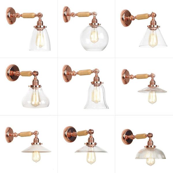 wall lamps post-modern wood metal glass vintage retro led lamp adjustable bracket nordic creative personality corridor bedside light
wall lamps post-modern wood metal glass vintage retro led lamp adjustable bracket nordic creative personality corridor bedside light