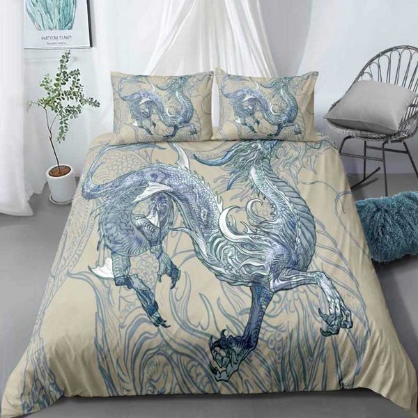 bedding sets realistic dragon duvet cover soft single double bed full size vintage pillowcase luxury 2/3 piece
bedding sets realistic dragon duvet cover soft single double bed full size vintage pillowcase luxury 2/3 piece