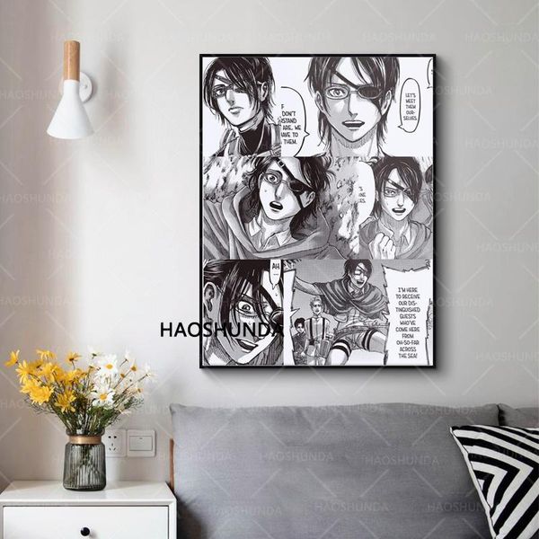 paintings shingeki no kyojin eren yeager attack on titan canvas poster art printed artwork for living room bed wall decor
paintings shingeki no kyojin eren yeager attack on titan canvas poster art printed artwork for living room bed wall decor