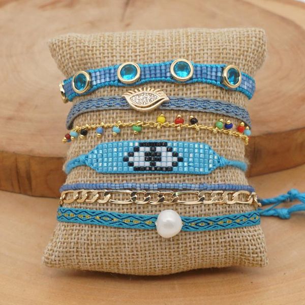 go2boho blue eye bracelet braided rope pulsera femme 2021 gold chain jewelry friendship beach jewellery miyuki beads bracelets charm, Golden;silver
go2boho blue eye bracelet braided rope pulsera femme 2021 gold chain jewelry friendship beach jewellery miyuki beads bracelets charm, Golden;silver