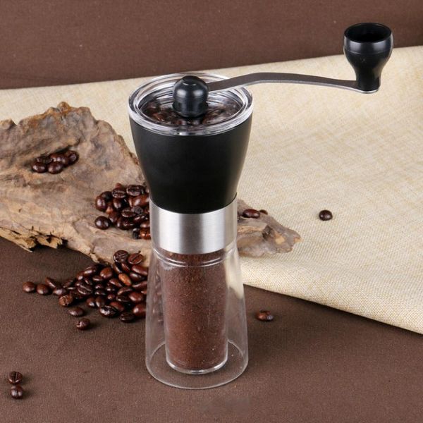 electric coffee grinders portable manual grinder conical ceramic burr for home office travelling washable mill easy cleaning
electric coffee grinders portable manual grinder conical ceramic burr for home office travelling washable mill easy cleaning