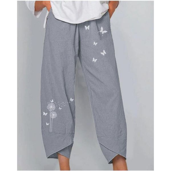 women's pants & capris ladies summer fashion style dandelion butterfly print solid color elastic waist casual loose straight wide leg, Black;white
women's pants & capris ladies summer fashion style dandelion butterfly print solid color elastic waist casual loose straight wide leg, Black;white