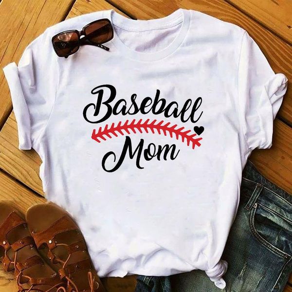 women's t-shirt women 2021 floral baseball mom clothes game day womens clothing lady t shirt t-shirts ladies graphic female tee, White
women's t-shirt women 2021 floral baseball mom clothes game day womens clothing lady t shirt t-shirts ladies graphic female tee, White