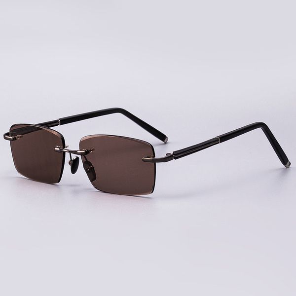 luxury designer glasses brown glass sunglasses men rimless sun glasses for man crystal stone heavy lens hd anti reflection eye dry shades uv, White;black
luxury designer glasses brown glass sunglasses men rimless sun glasses for man crystal stone heavy lens hd anti reflection eye dry shades uv, White;black