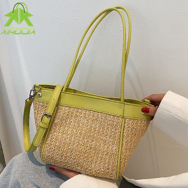 fashion pu+straw women shoulder bag bohemia rattan handbags 2021 summer new beach straw bags large capacity female messenger bag
fashion pu+straw women shoulder bag bohemia rattan handbags 2021 summer new beach straw bags large capacity female messenger bag