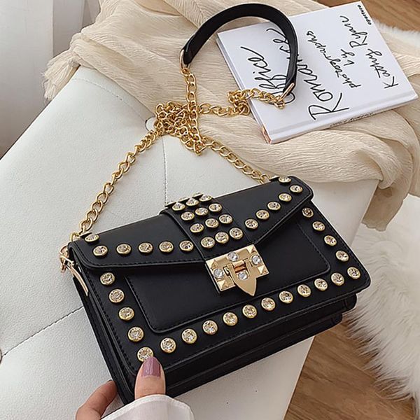 evening bags rivet square flaps 2021 summer leather women designer handbag and purse diamond lock chain shoulder messenger bag
evening bags rivet square flaps 2021 summer leather women designer handbag and purse diamond lock chain shoulder messenger bag