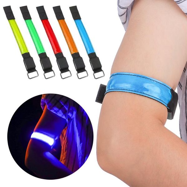 elbow & knee pads usb charging/battery led luminous wristbands running cycling reflective strips flashing armband night safety arm belt, Black;gray
elbow & knee pads usb charging/battery led luminous wristbands running cycling reflective strips flashing armband night safety arm belt, Black;gray