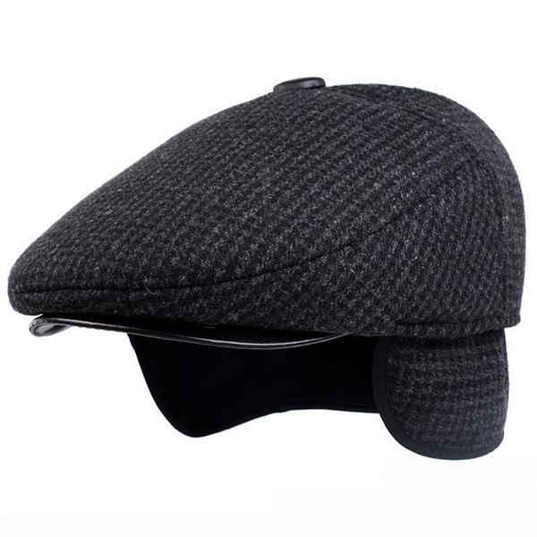 ht1847 classic man cap autumn winter hat with ear flap elder male dad warm sboy ivy flat wool blend men beret 210429, Blue;gray
ht1847 classic man cap autumn winter hat with ear flap elder male dad warm sboy ivy flat wool blend men beret 210429, Blue;gray