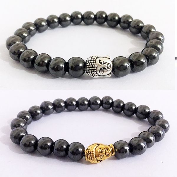bracelet men's and women's alloy gold silver buddha head black gallbladder magnet, Golden;silver
bracelet men's and women's alloy gold silver buddha head black gallbladder magnet, Golden;silver