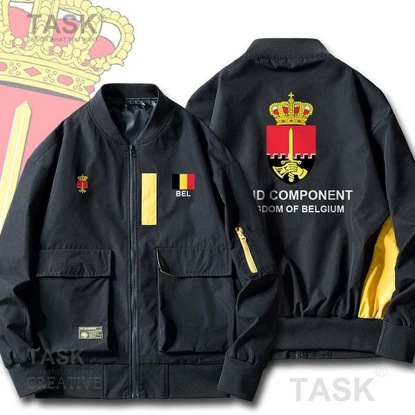 men's jackets bomber military biker jacket army belgium belgian belgique bel slim fit pilot coat zipper spring autumn, Black;brown
men's jackets bomber military biker jacket army belgium belgian belgique bel slim fit pilot coat zipper spring autumn, Black;brown