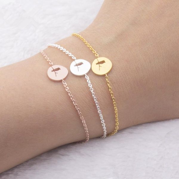 rose gold chains bracelet for girl kids stainless steel bird on branch round bangle women jewelry engagement gift link, chain, Black
rose gold chains bracelet for girl kids stainless steel bird on branch round bangle women jewelry engagement gift link, chain, Black