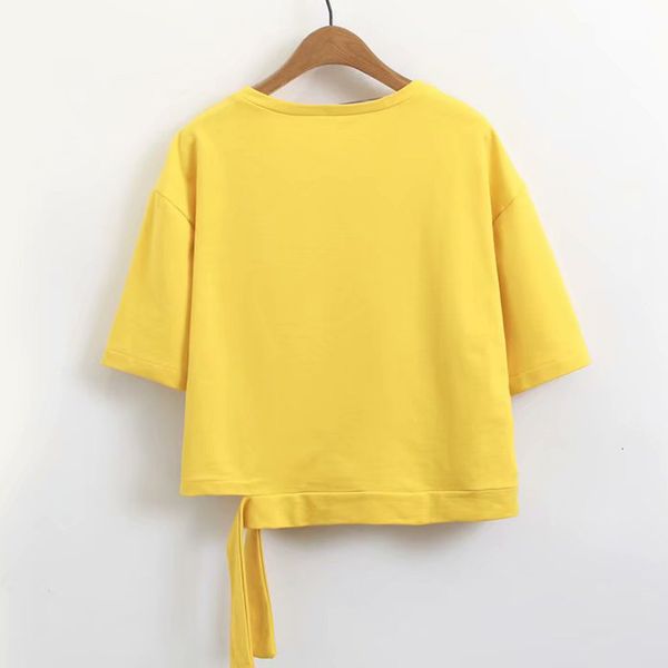 t shirt korean style wind harajuku t-shirt lace up round neck letter printing fashion loose street casual women's, White
t shirt korean style wind harajuku t-shirt lace up round neck letter printing fashion loose street casual women's, White