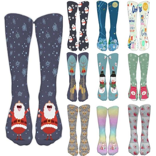 sports socks casual work business 3d christmas santa elk printing long print for men women winter, Black
sports socks casual work business 3d christmas santa elk printing long print for men women winter, Black