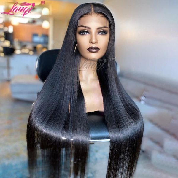lanqi 30 inch lace front wig brazilian long bone straight human hair wigs for women 4x4 closure pre plucked, Black;brown
lanqi 30 inch lace front wig brazilian long bone straight human hair wigs for women 4x4 closure pre plucked, Black;brown
