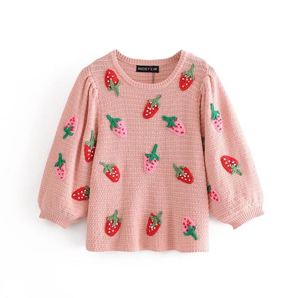 summer women's round neck long-sleeved wild sweet and cute strawberry pattern thin pullover sweater sweaters, White;black
summer women's round neck long-sleeved wild sweet and cute strawberry pattern thin pullover sweater sweaters, White;black
