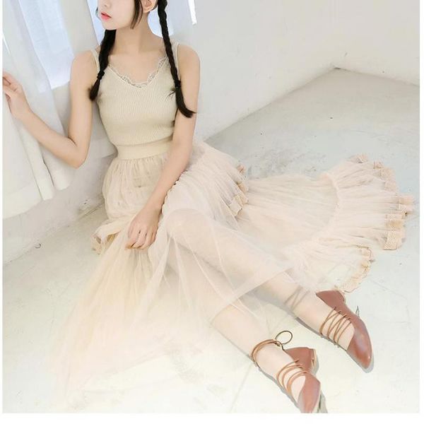 skirts 2021 spring and summer arrival high waist tulle skirt slim fairy temperament irregular lace, Black
skirts 2021 spring and summer arrival high waist tulle skirt slim fairy temperament irregular lace, Black