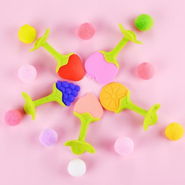 pacifiers# silicone baby teether fruit shape chews born two-color three-dimensional molar stick comfort
pacifiers# silicone baby teether fruit shape chews born two-color three-dimensional molar stick comfort
