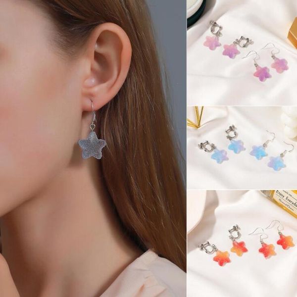 dangle & chandelier cute candy color star drop earrings for girls women sweet cartoon gradient frosted geometric pendants earings jewelry, Silver
dangle & chandelier cute candy color star drop earrings for girls women sweet cartoon gradient frosted geometric pendants earings jewelry, Silver